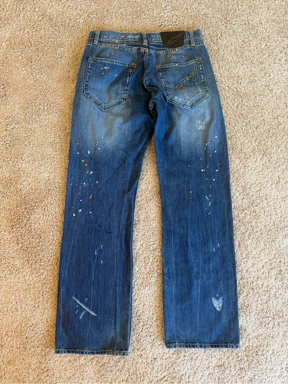 Ed Hardy early design splatter